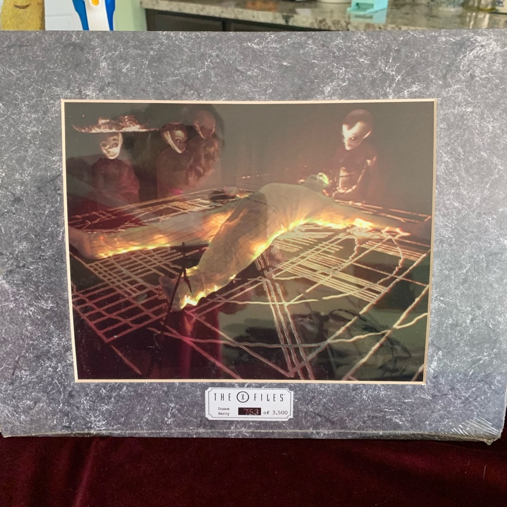 1996 X-Files ChromeArt Collectible TWO 8"x10" Matted Print - Picture 4 of 6